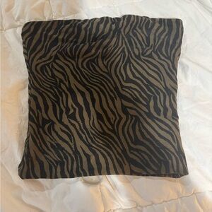 Zebra print cotton on going out top